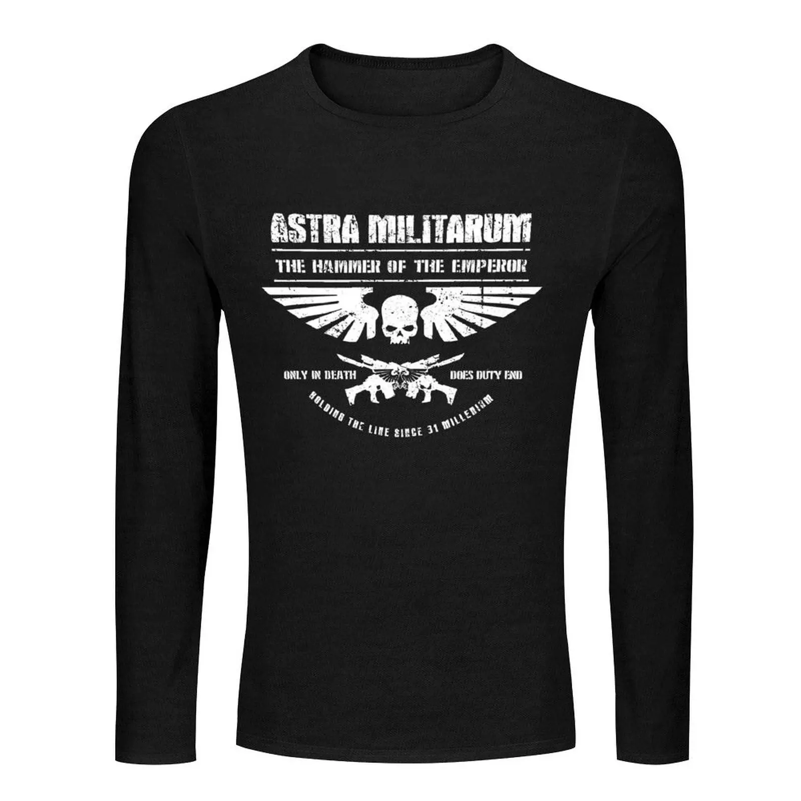 Hammer of the Emperor - Astra Militarum Imperial Guard Long T-Shirt Oversized t-shirt black t shirt oversized t shirt men