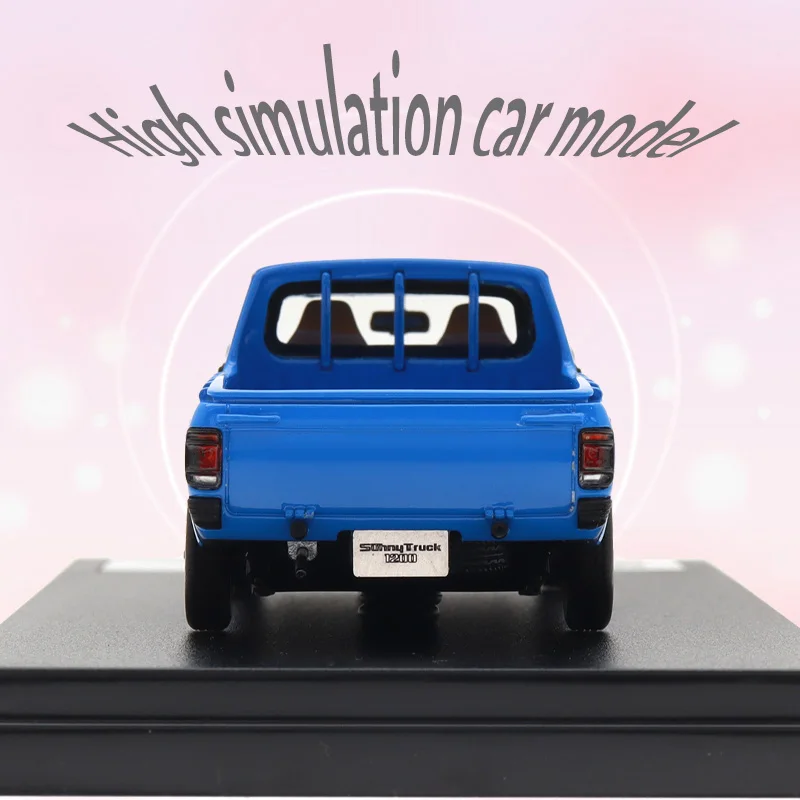 1:43 High Simulation Car Model For SUNNY TRUCK Long Body Deluxe 1979 Car Model Resin Classic Car Model Collection Decoration