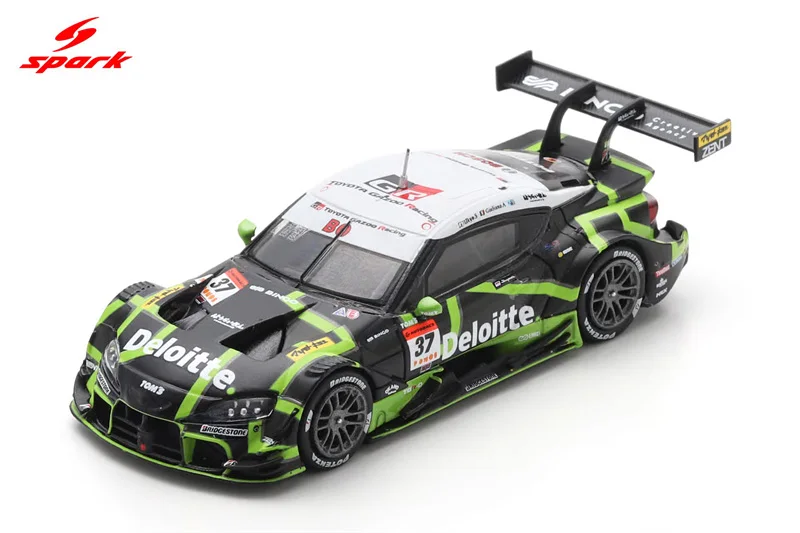 1:64 HAAS VF-25 Deloitte LEON PYRAMID VANTAGE AMR Diecast Collector's Vehicle Model Car