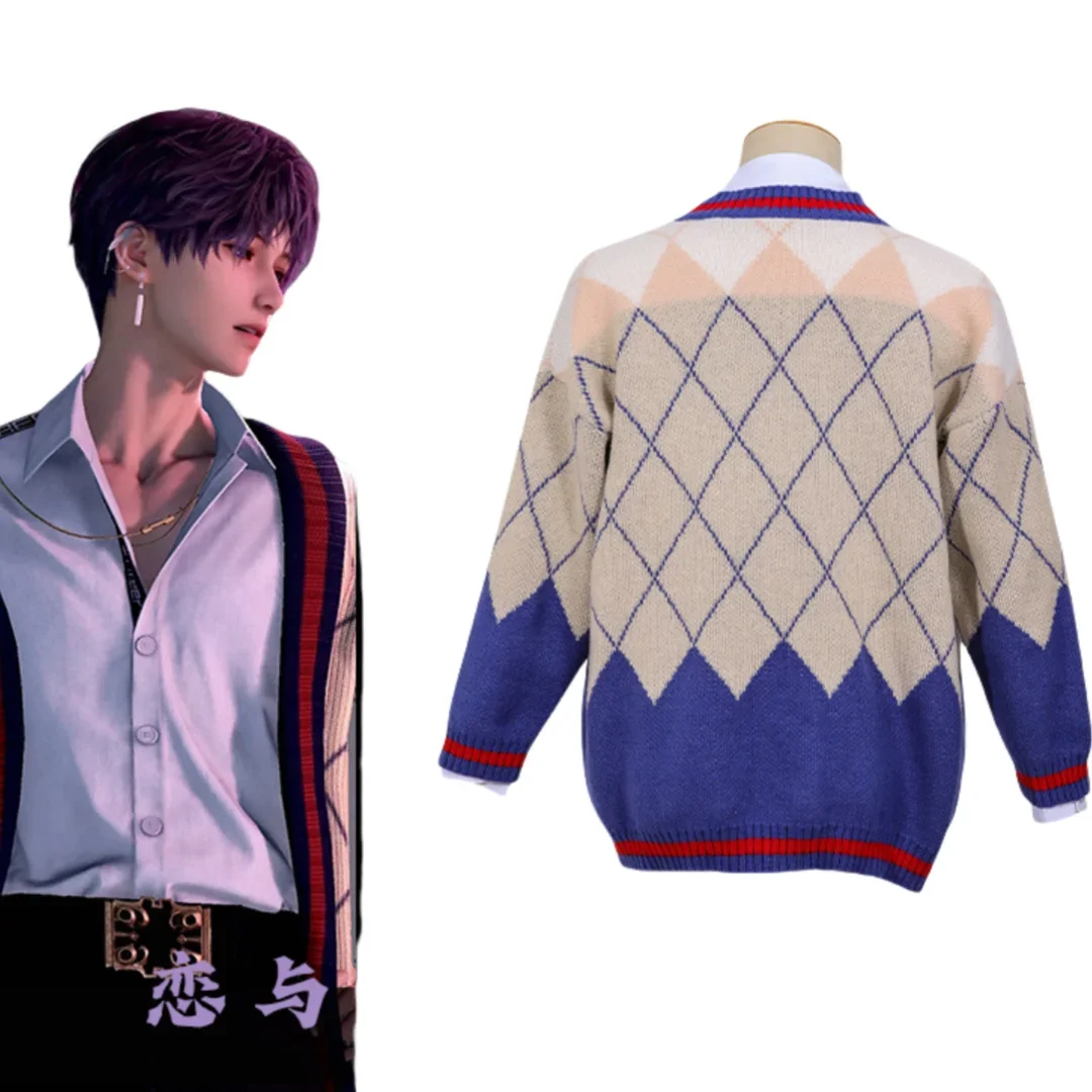 لعبة الحب والمساحة العميقة رافاييل أزياء تنكرية سترة Qiyu