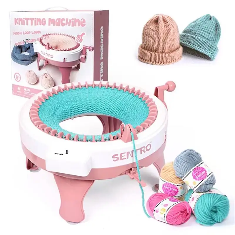 22/40/48 Needle DIY Knitting Machine Handcranked Sweater Knitting Machine Girl/Baby Scarf Hat Socks Sewing Lazy Artifact