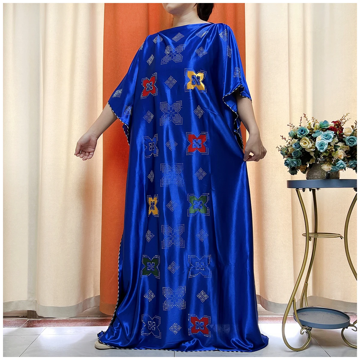 Abaya africana com lenço para mulher, kaftan, roupas islâmicas, vestido muçulmano, Mubarak embutidos, Dubai, luxo