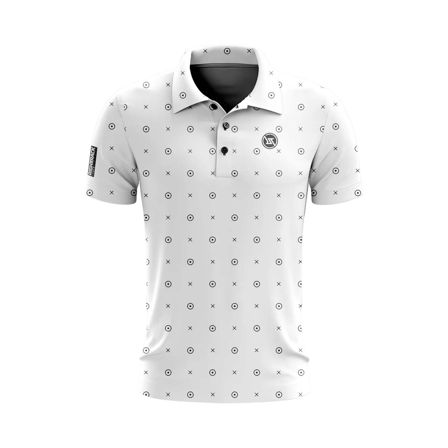 Summer Men's Casual Polo Shirt Golf Billiards Bowling Ultimate Simplicity Apparel RightTrack Gear