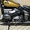 Bmw R18 r 18 2020 2021 2022 2023 100% 炭素繊維エンジンケーススライダー左 & 右オートバイアクセサリーカフェレーサー 4
