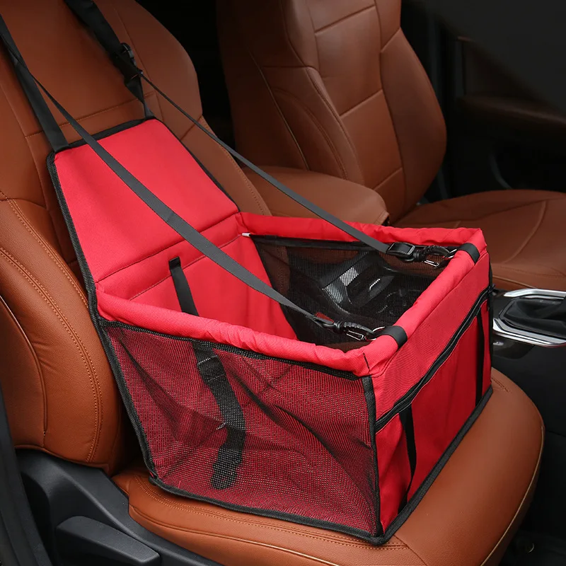 Portable Travel Car Seat Cover, Folding Hammock, Pet Carriers Bag, Carrying for Cats and Dogs, Cat Stroller Accessories