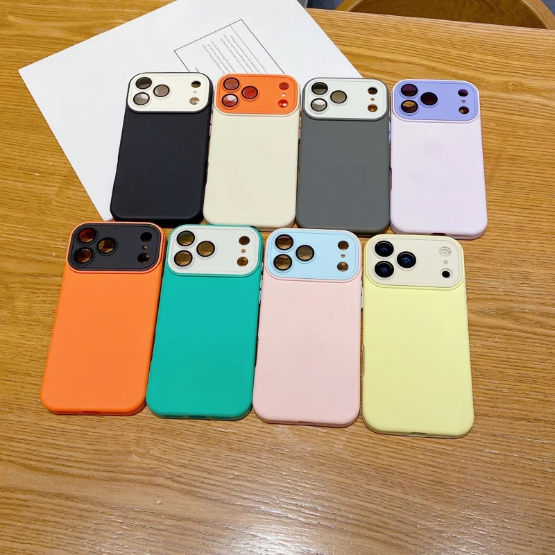 

The contrasting color large display window is suitable foriphone17proTrendy phone cases17airMobile Phone Case17promaxPopular pho