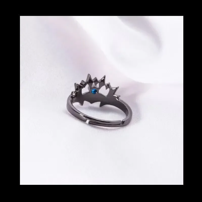 Date A Live Tobiichi Origami Savior Demon Ring Domineering Anime Cos Jewelry For Men