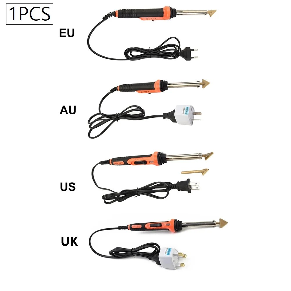 1 Set Electric Soldering Iron Kit 100w Plastic Welding Welder Kit Welding Accessories For Bumper Kayak Plastic Repair