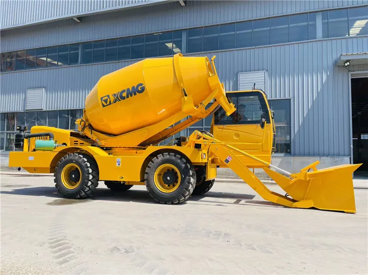 HOT SALE Factory Price Concrete Mixer Machine 4 Cubic Meters Self Loading Concrete Mixer