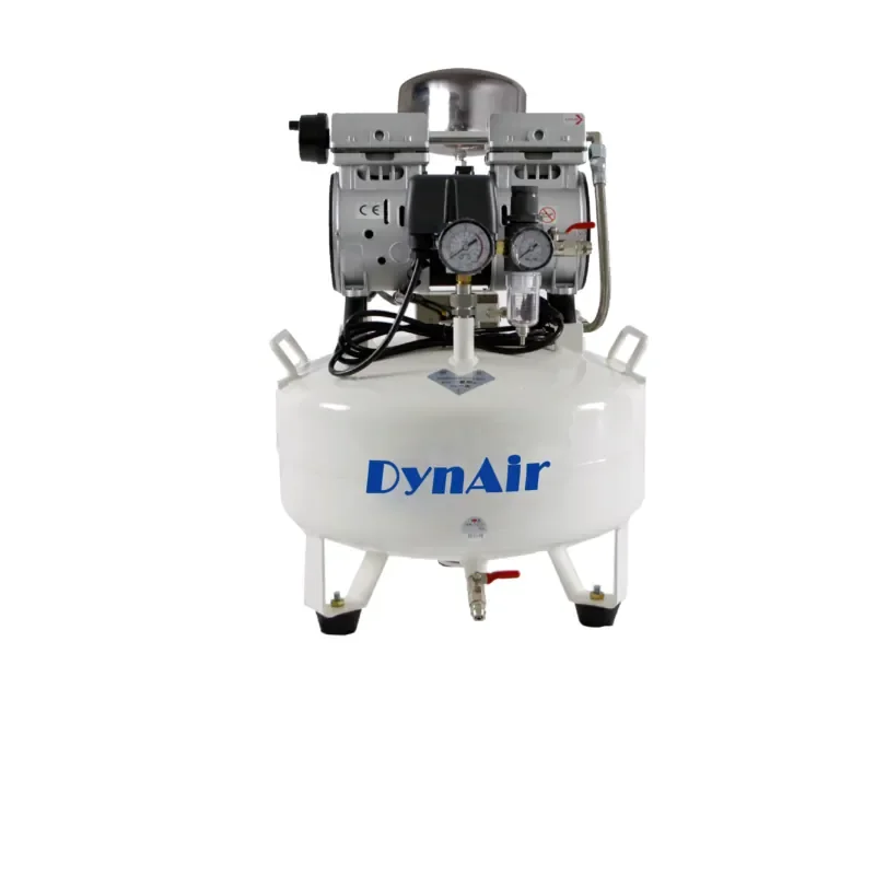 Dynamic Silent Air-compressors White 70l 2250W 8 bar Oil Free air Compressor