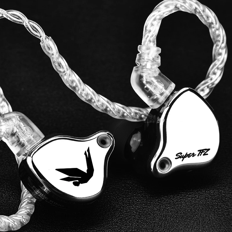 TFZ/SUPERTFZ FORCE KING อินเอียร์หูฟังจอภาพ Professional หูฟัง DJ Hifi แบบมีสาย0.78ที่ถอดออกได้สาย