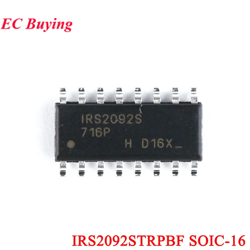 10 pz/1 pz IRS2092S IRS2092SPBF IRS2092 IRS2092STRPBF SOIC-16 ad alte prestazioni Classe D Mono Amplificatore Audio Driver IC Chip Nuovo