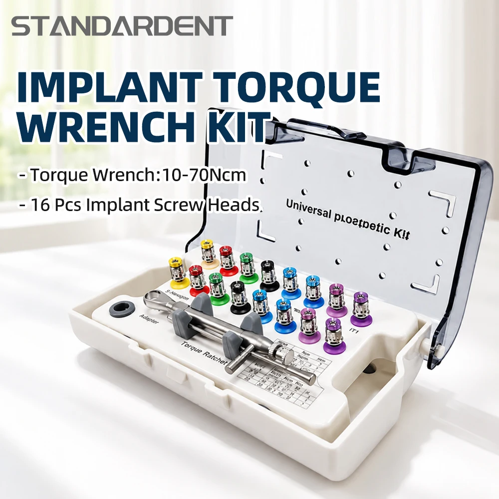 

10-70NCM Dental Implant Screw Driver Dental Implant Torque Wrench Screwdriver Dentistry Screwdriver Tools Dentistry Implant Tool