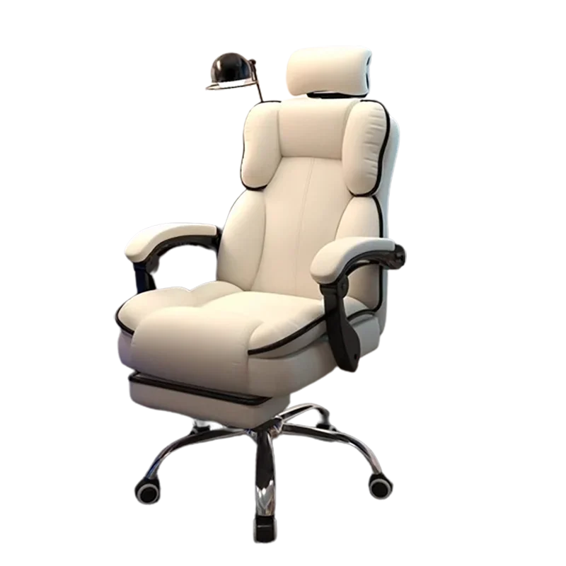 

Single Modern gaming chairs Lazy Cream Adults Office gaming chairs Long Rocking Chairs For Home Entrance Hall Furniture