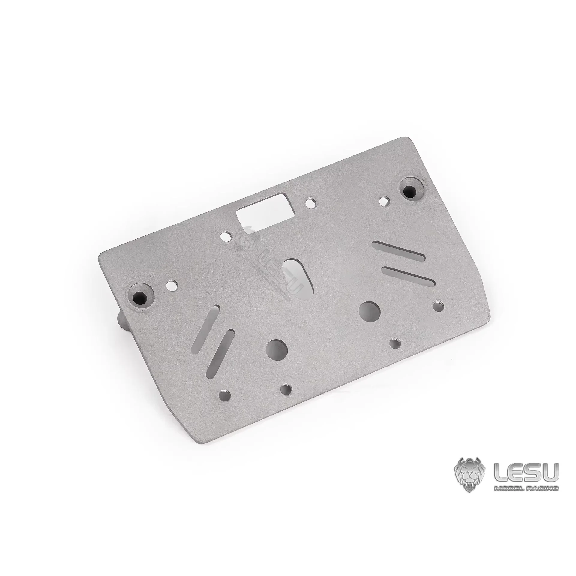 LESU Teile Metall-Fronthalterungen für Hydraulische Stützbeine 1/14 DIY RC Roll-on Roll-off Muldenkipper 3363 3348 TGS Kranwagenmodell – Detail 6