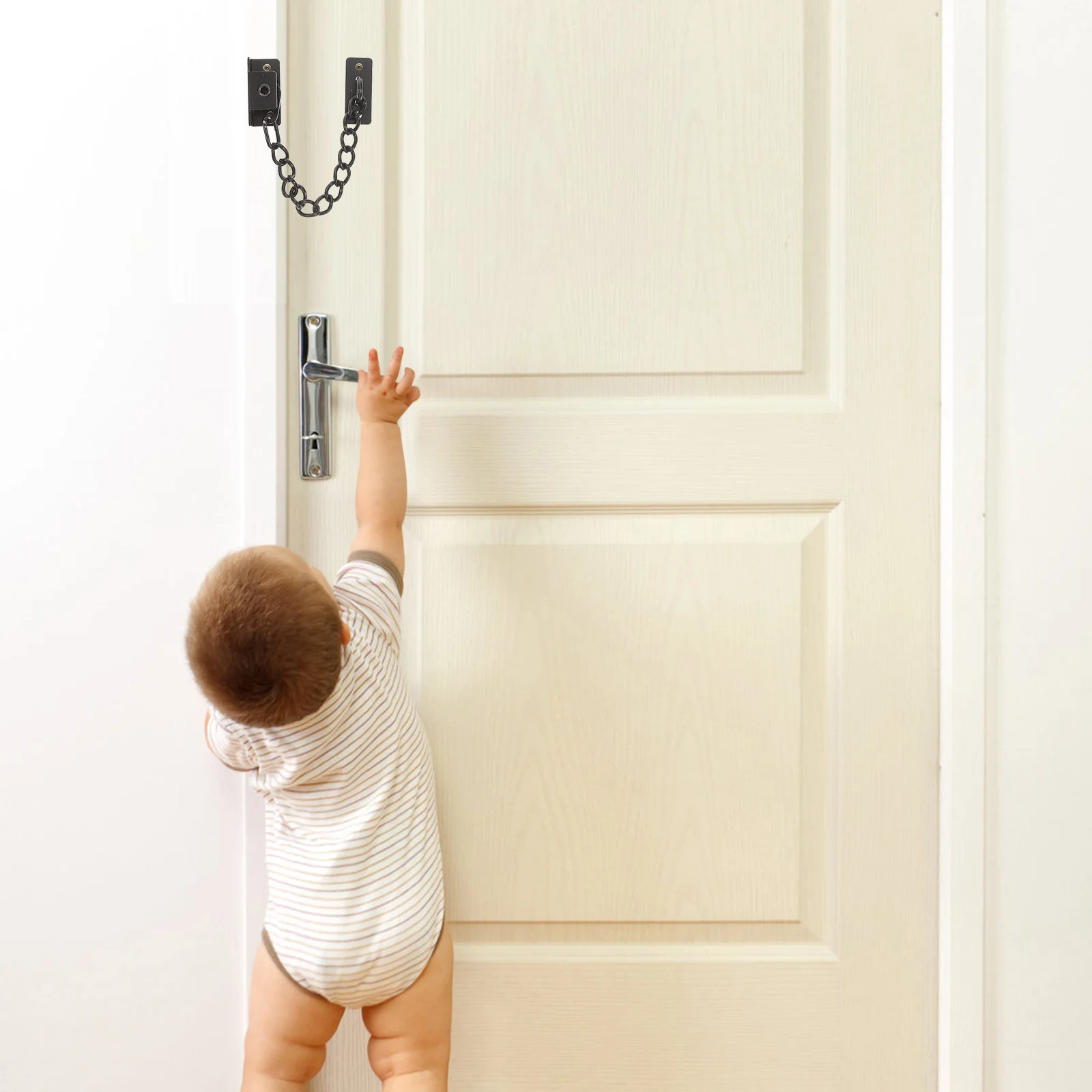 

Chain Security For Window Home Hotel Dorm Bedroom Safety Window Safety Chain Stainless Steel Door Lock Door Lock