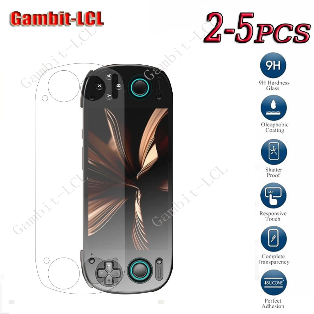 2-5 قطعة 9H HD الزجاج المقسى لجيب Retroid 5 وحدة تحكم بجهاز لعب محمول على Pocket5 5.5 بوصة واقي للشاشة غطاء الفيلم