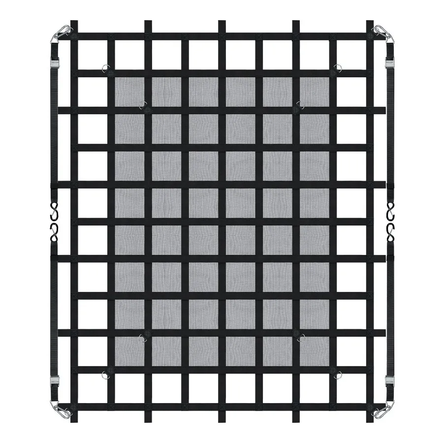 

Cargo Net Heavy Duty Cargo Net 72 x 57 Adjustable Buckles SHooks