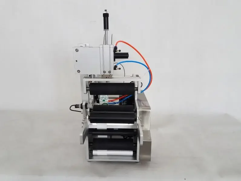 Factory Supplying LT-80 Semi-automatic pneumatic round bottle label machine