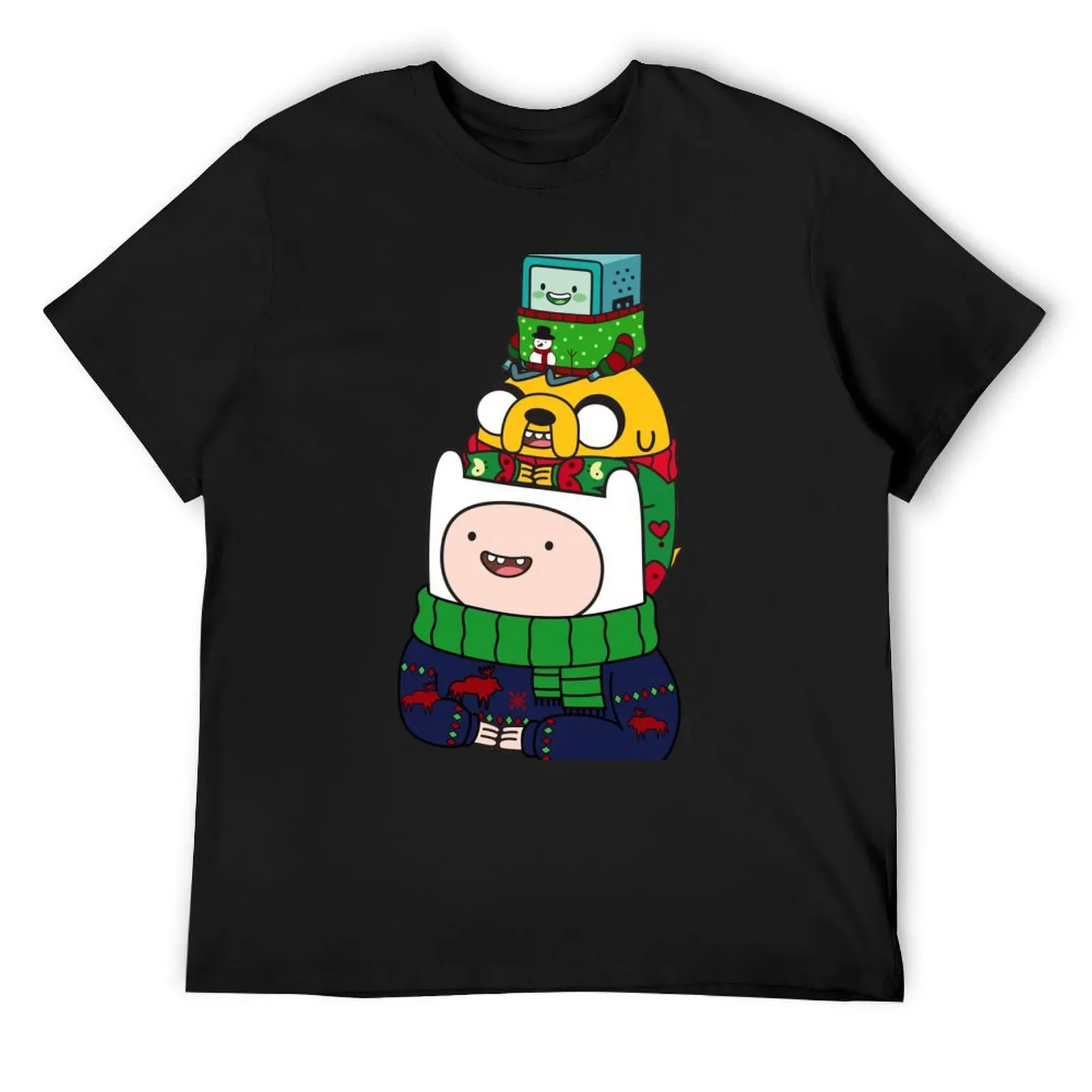 

Finn Jake BMO T-Shirt custom t-shirts football t shirt anime figures funny shirt cotton mens t shirts casual stylish