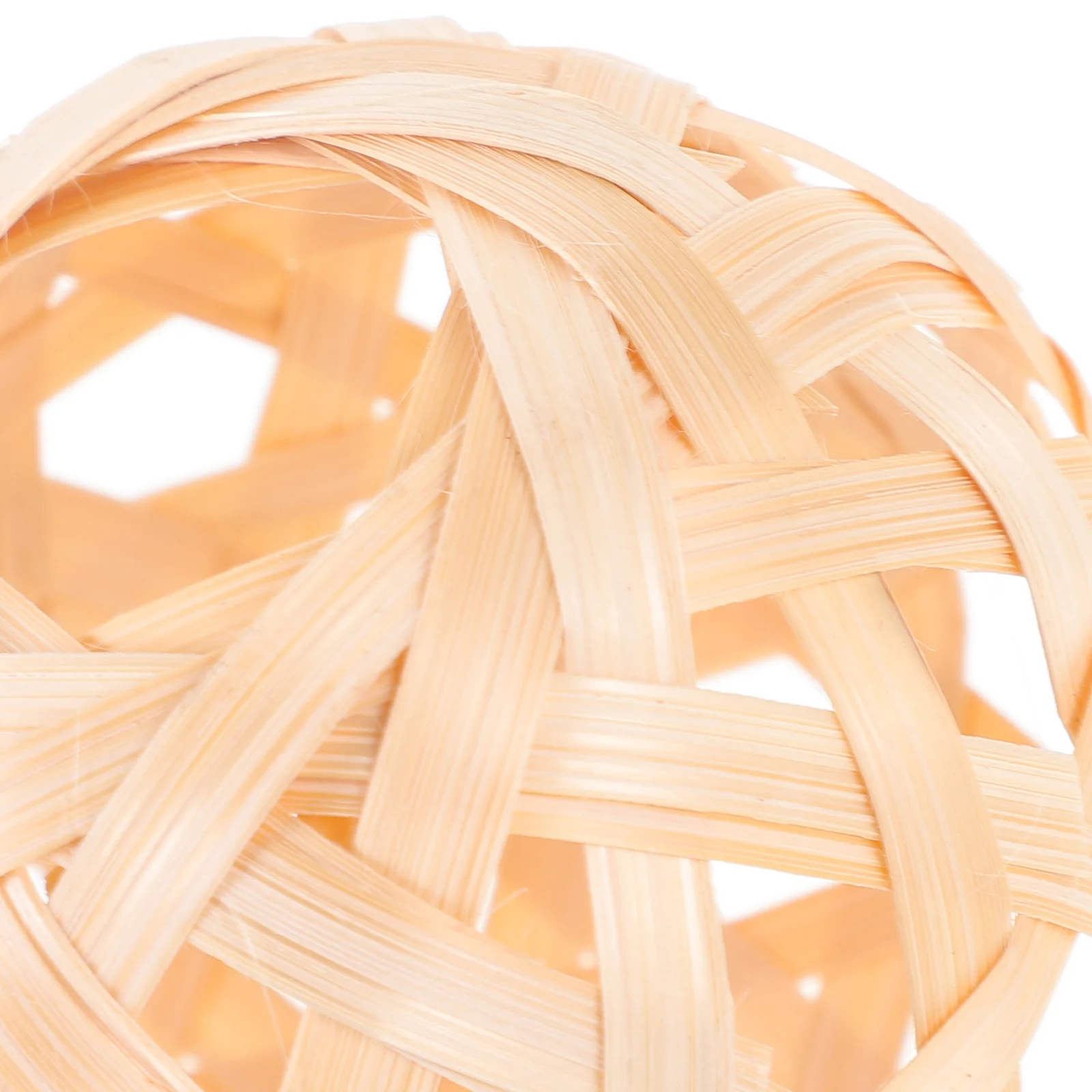 

4Pcs Handwoven Bamboo Hanging Balls Decorative Ornaments Garden Home Party Wedding Backdrop Photo Props Creative Layout Supplies