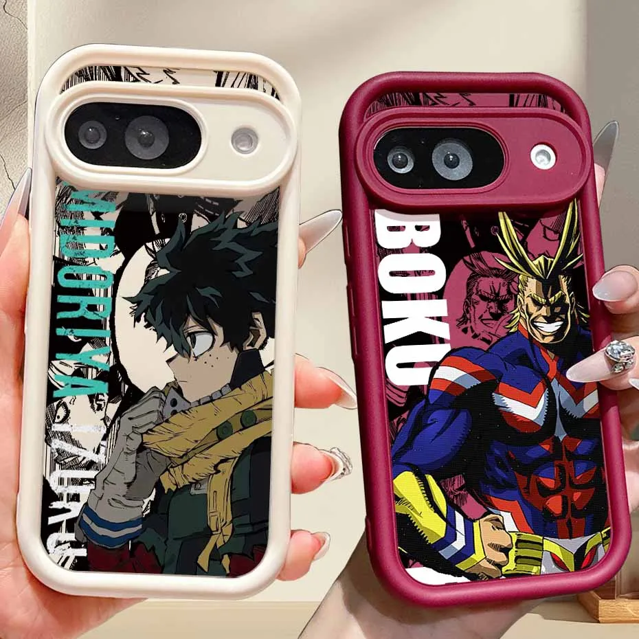 My Hero Academia Passion für Xiaomi 17 15 15T 14 14T POCO X8 X7 X6 M8 M7 M6 F8 F7 Pro Plus Eyes Ladder Lanyard Soft Phone Case