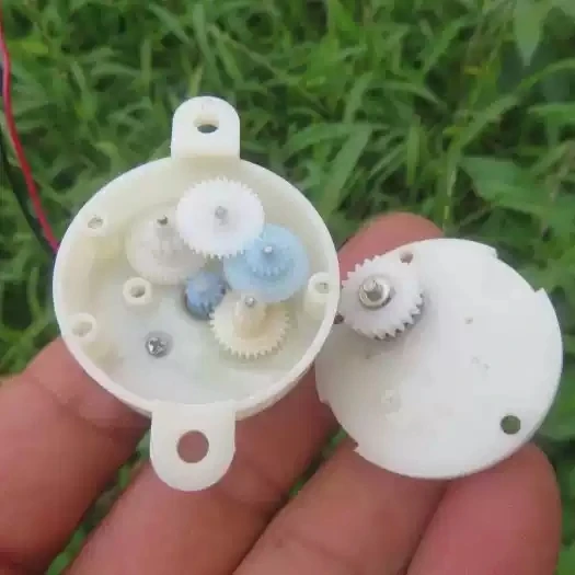 DIY Robot Toy Car Motor 1 Ratio High Torque Slow Speed DC 6V 9V 12V 27RPM Suitable for Small Robot Building Kit
