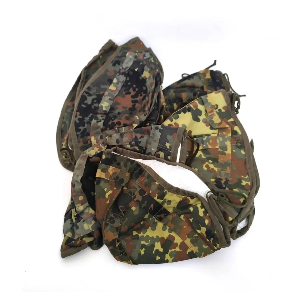 Segunda guerra mundial soldado alemão casaco capa ponto camuflagem capacete pano ponto camo puro algodão equipamento alemão