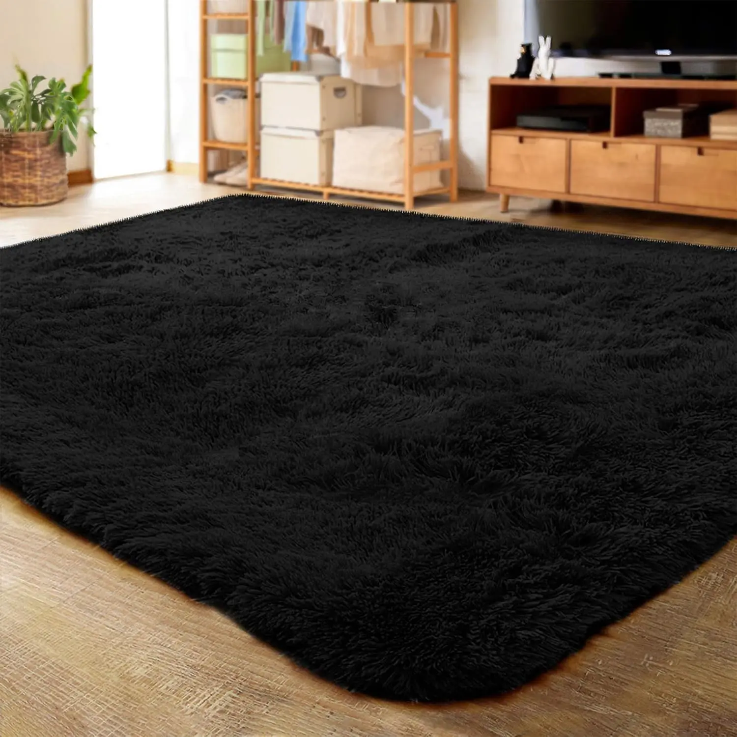 

Soft Indoor Modern Area Rug Fluffy Home Decoration rugs hairy Large Carpet for Bedroom Living Room mats for children baby