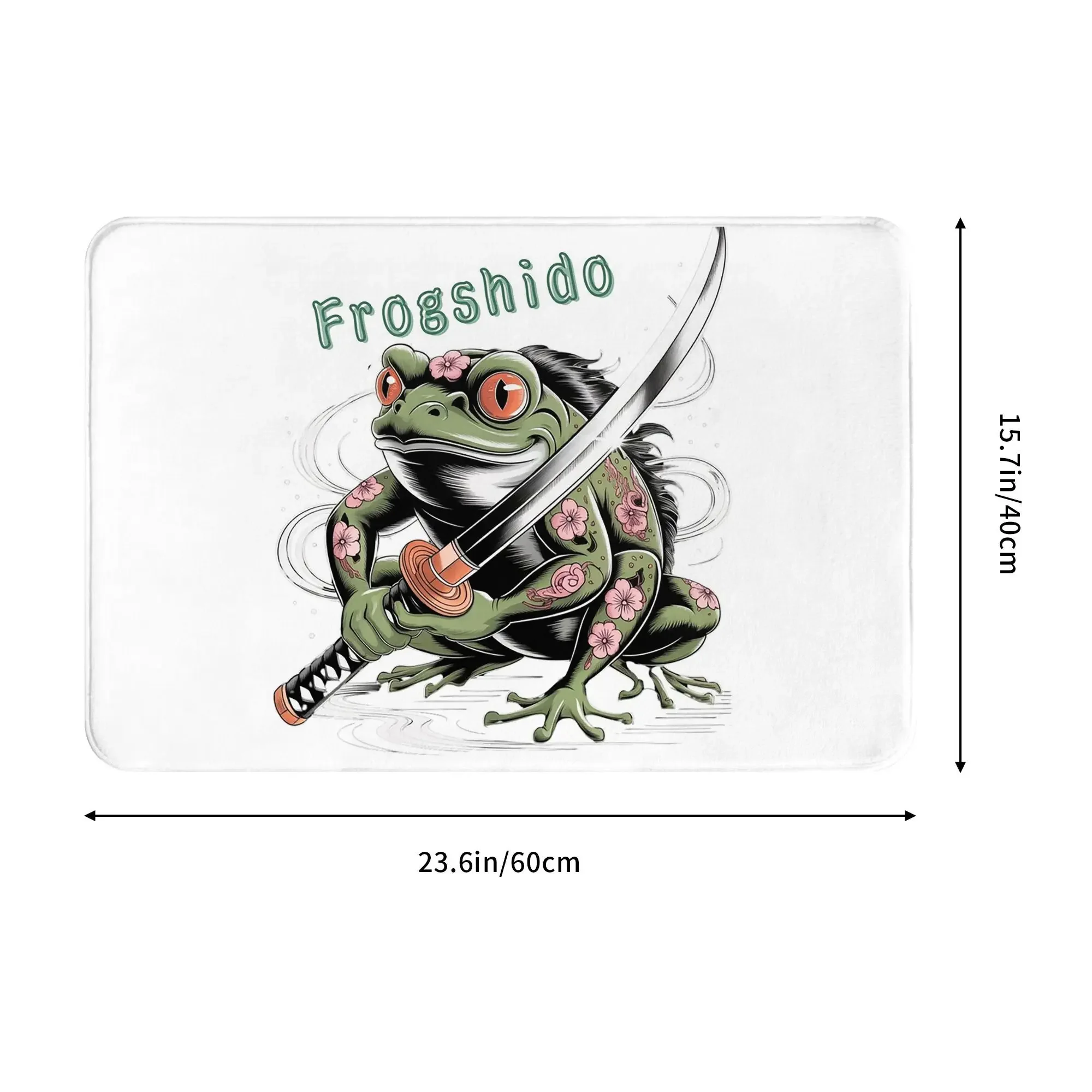 No risk no reward  Frogshido Anti-slip Doormat Floor Mat oil proof Carpet Rug for Kitchen Entrance Home Balcony Footpad Mats