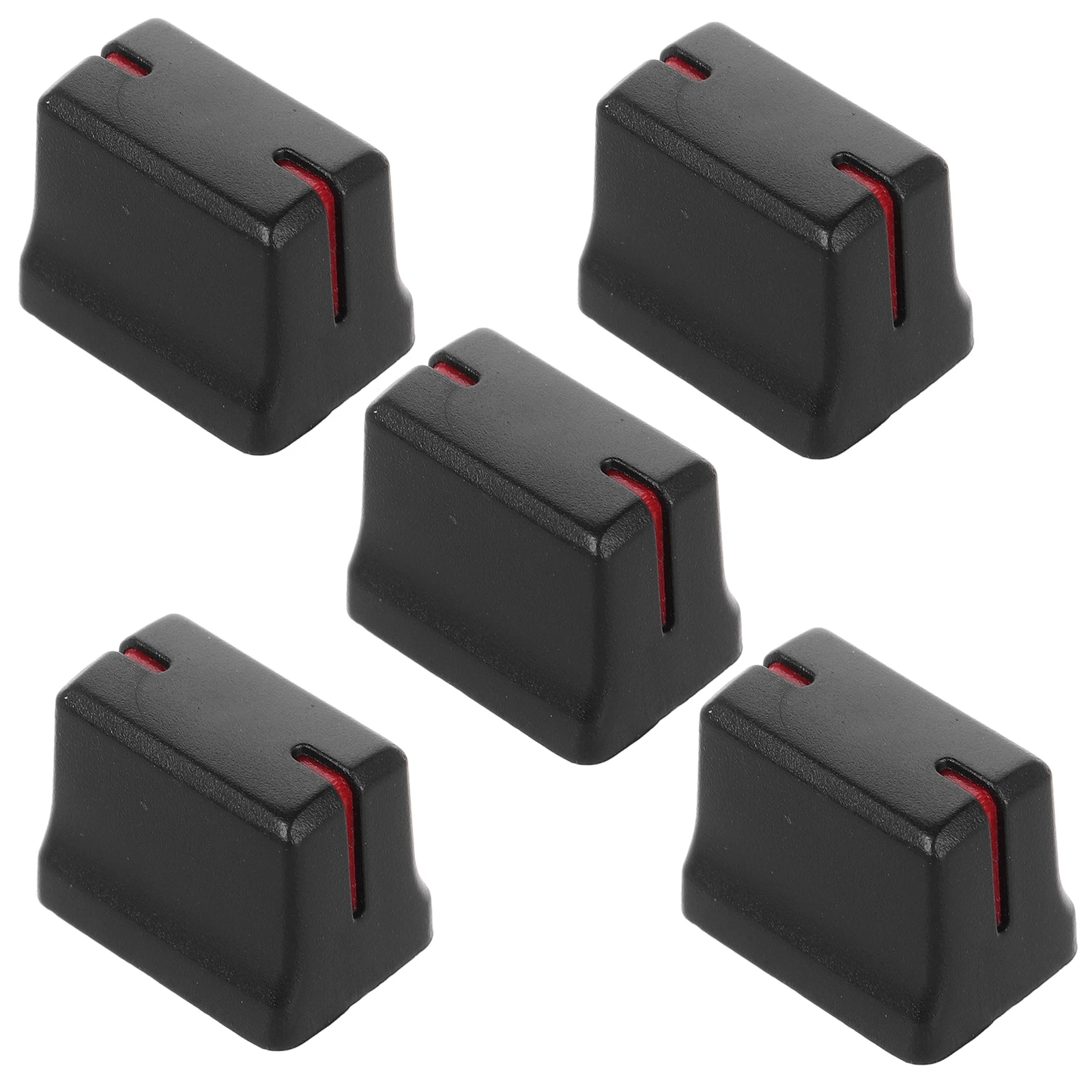 

5 Pcs Potentiometer Cap Mixer Slider Caps Attachment Knob Guitar Accessories Part Knobs