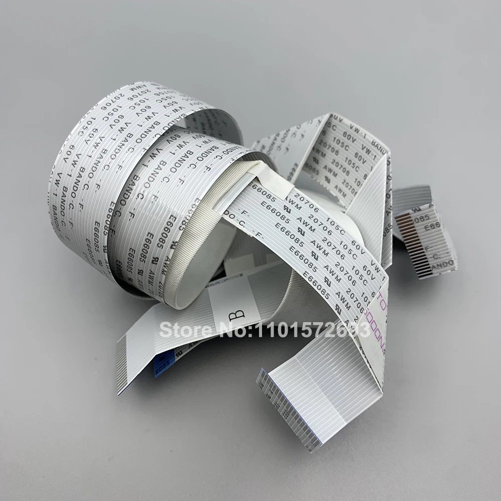 1PC Original Printhead Date Cable 20Pin FFC Flat Cable Line For Mimaki UJF -6042 UJF-3042 UV Printer T Head FFC Assy MP-E301338