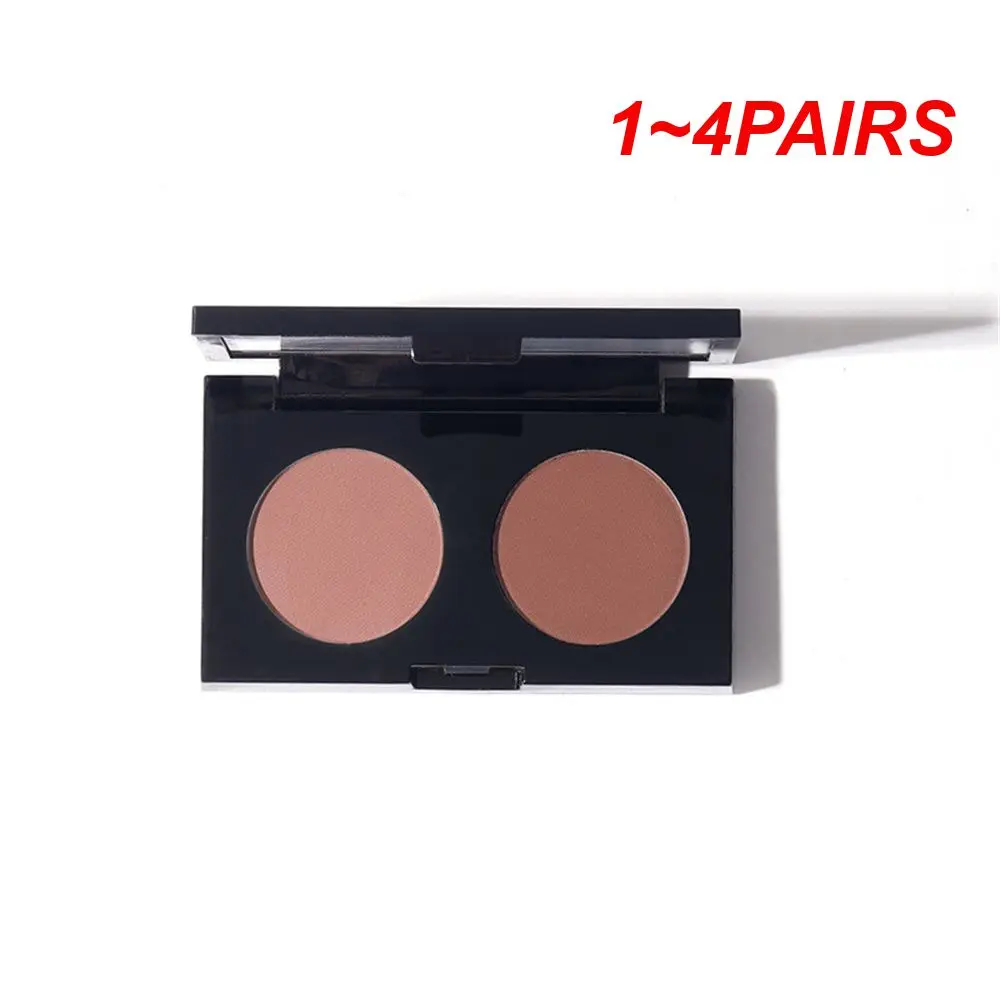 1~4PAIRS 2 Color Eye Shadow Palette Daily Eye Makeup Pretty Matte Eyeshadow Female Maquillaje Colorful Eyes Pigment