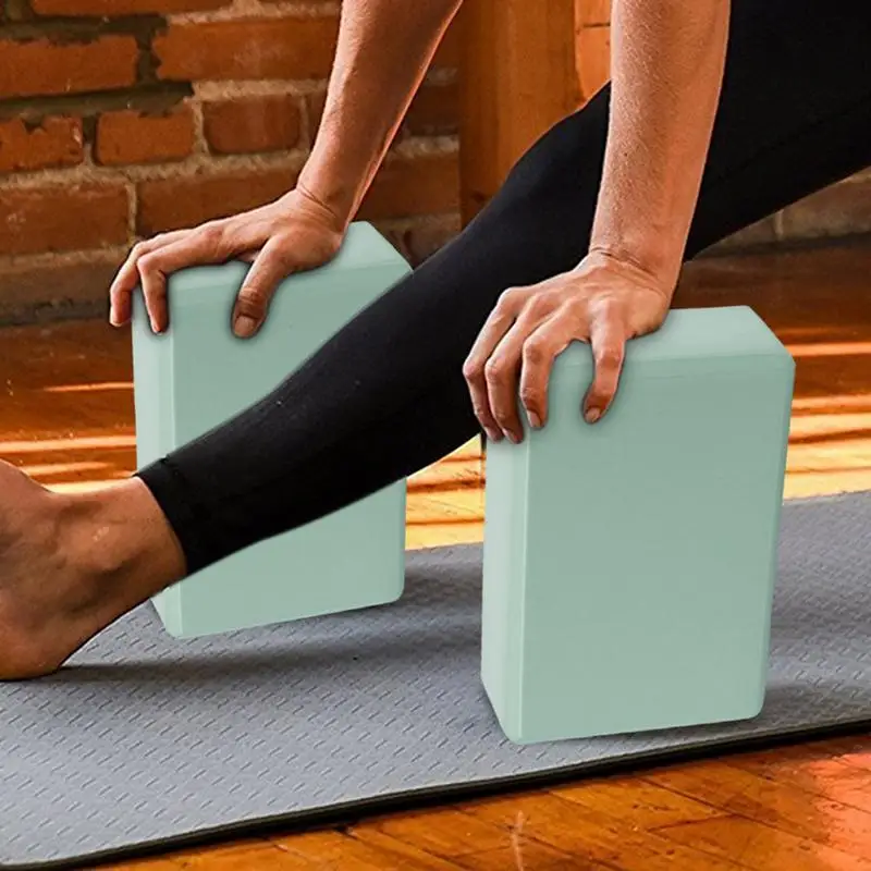 Yoga Brick Supportive High-Density Non-Slip Yoga Block High Density Lightweight Eva Foam Yoga Accessories For Stability Fitness