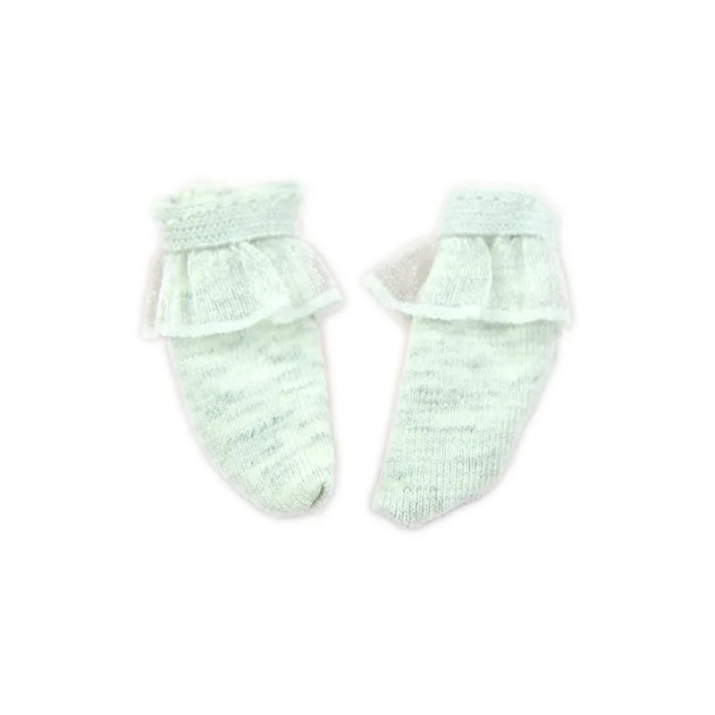 Chaussettes courtes en dentelle pour poupée Barbie 1/6, accessoires faits à la main, jouets cadeaux pour bébés filles, 1 paire