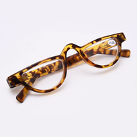 Ultralight Half Frame Reading Glasses Fashion Retro Cat Eye HD Reading Eyewear Unisex Presbyopia Optical Eyeglasses +1.0to+3.5