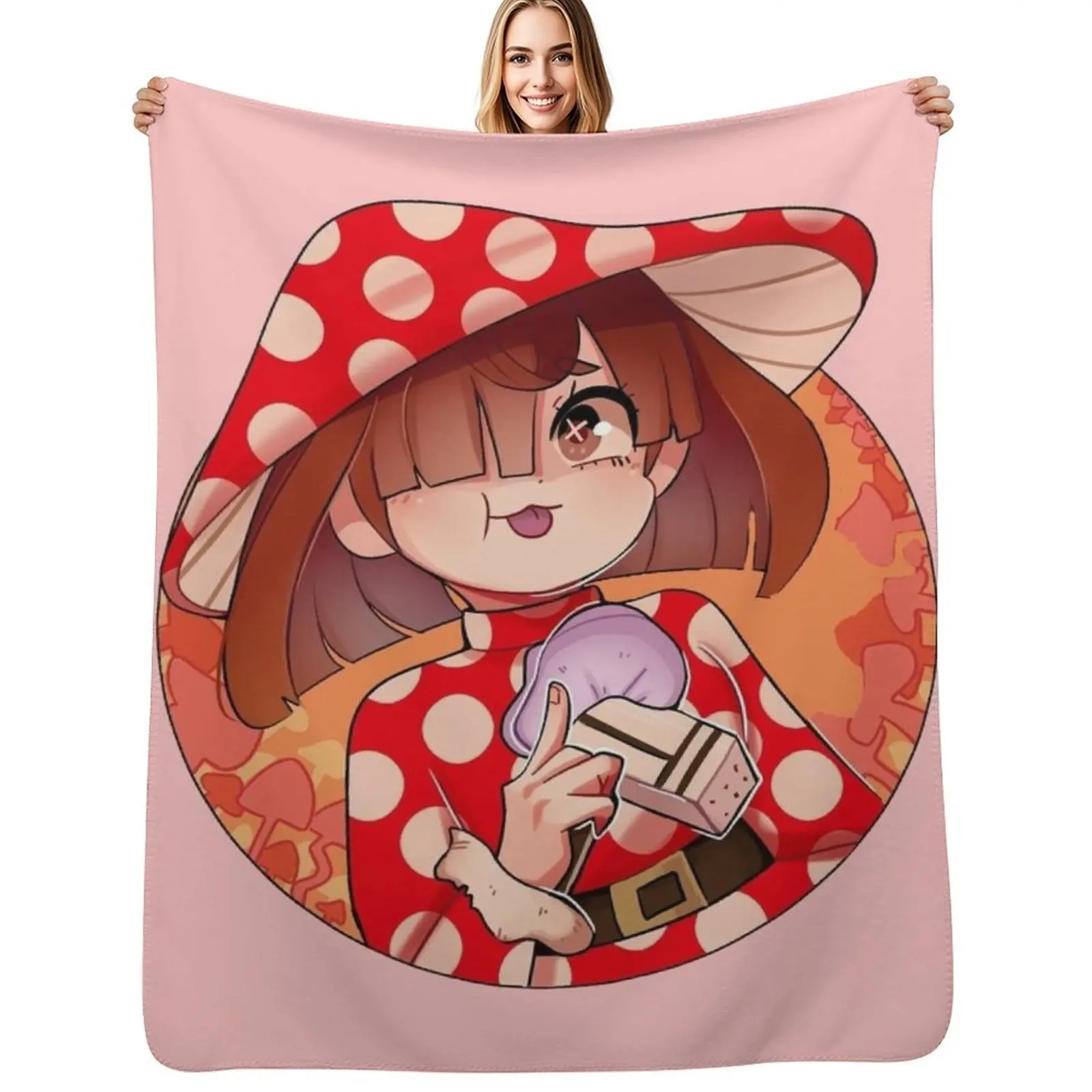 

K Komori Throw Blanket Blankets For Bed Giant Sofa Bed linens anime Blankets