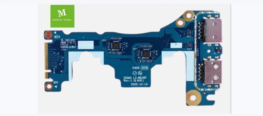 FOR Dell G15 5530 5535  G16 7630 RJ45 LAN Adapter Audio Usb Board LS-M534P LS-M535P 0GDXH0