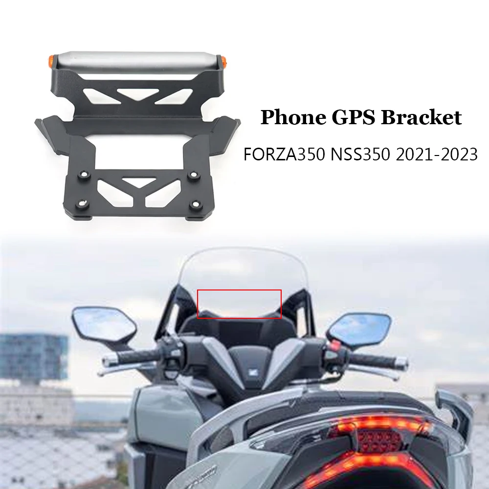 Forza350 2021 2022 2023 Motorcycle Accessories Wireless Charger GPS Phone Navigation Bracket Holder Mount Stand For Honda NSS350