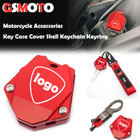 For Ducati Monster 695 696 795 796 899 959 1199 1299 Panigale V4 V4S V2 Diavel Moto Key Cover Case Protection Keychain Keyring