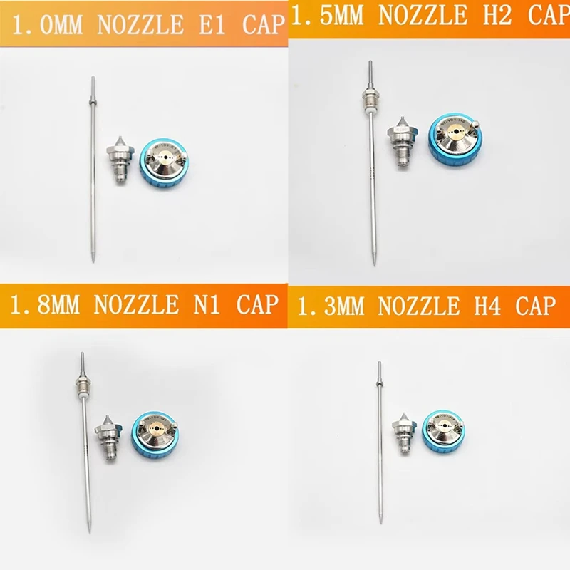 

DIDI W-101 Spray-Gun Nozzle Kit Nozzle Needle And Nozzle Cap W101 HVLP Gravity-Feed Paint Nozzle Air Spray-Gun Parts