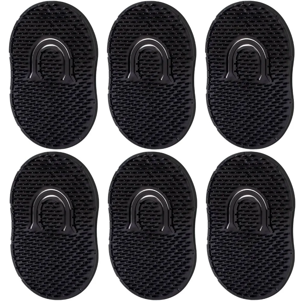 Travel-Friendly Grooming Kit: Plastic Combs, Beard Brush, Shampoo Brush, and Pet Brushes (6 Pack)