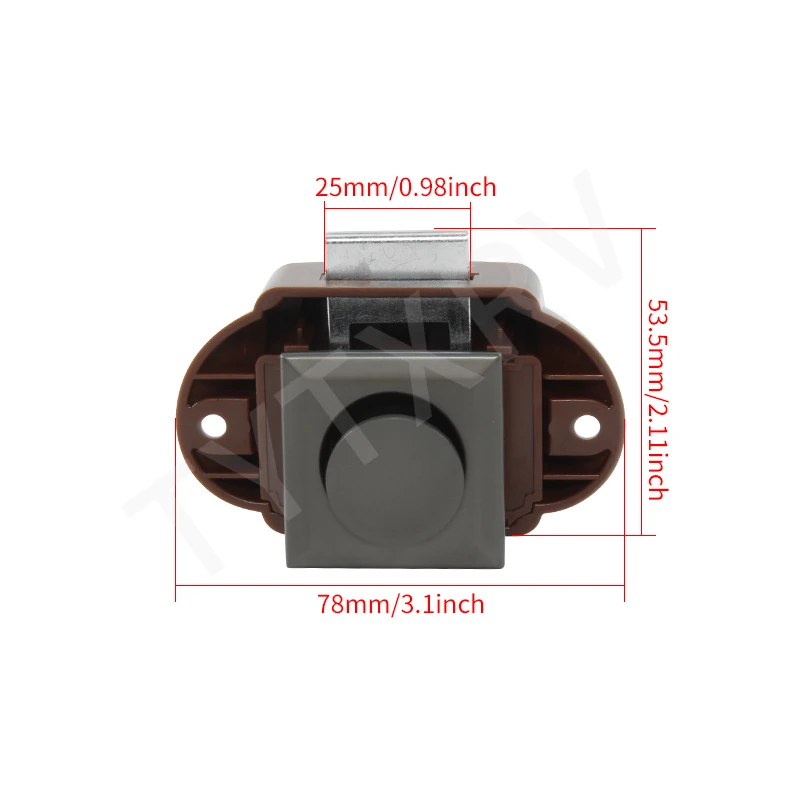 TYTXRV Factory Conversion Accessories 10 pcs /box Zinc 26mm Alloy Push-Button Lock