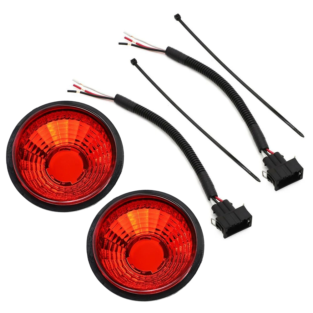 710002925 2pcs Tail Light Lens Shell & Wiring Harness Plug 710003680 710001645 Fit for Can-Am Outlander Renegade 2011-2022 2023