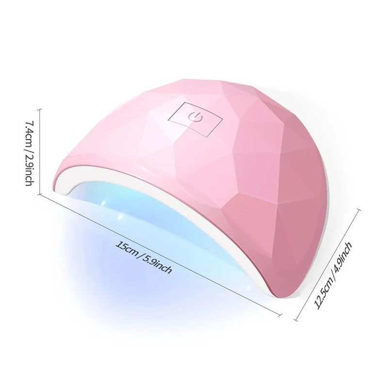 Solid Color Nail Dryer Lamp With Automatic Sensor UV Light USB For All Gels Professional Manicure Pedicure Nail Epuipment Tools