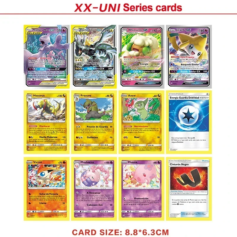 Spanish Version Pokémon TCG: Voltaje Vivio Mentes Unidas Booster Box Pokemon Cards Box Energy Collectible Card