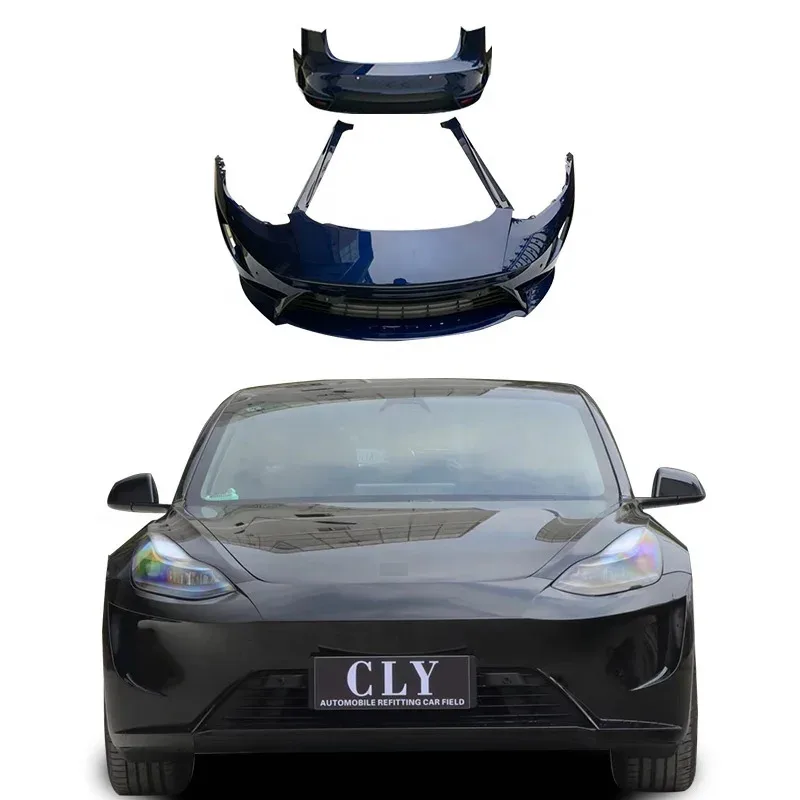 

Wholesale Car Bumpers for Te-sla Model 3 Modified Fing Shark Body Kit