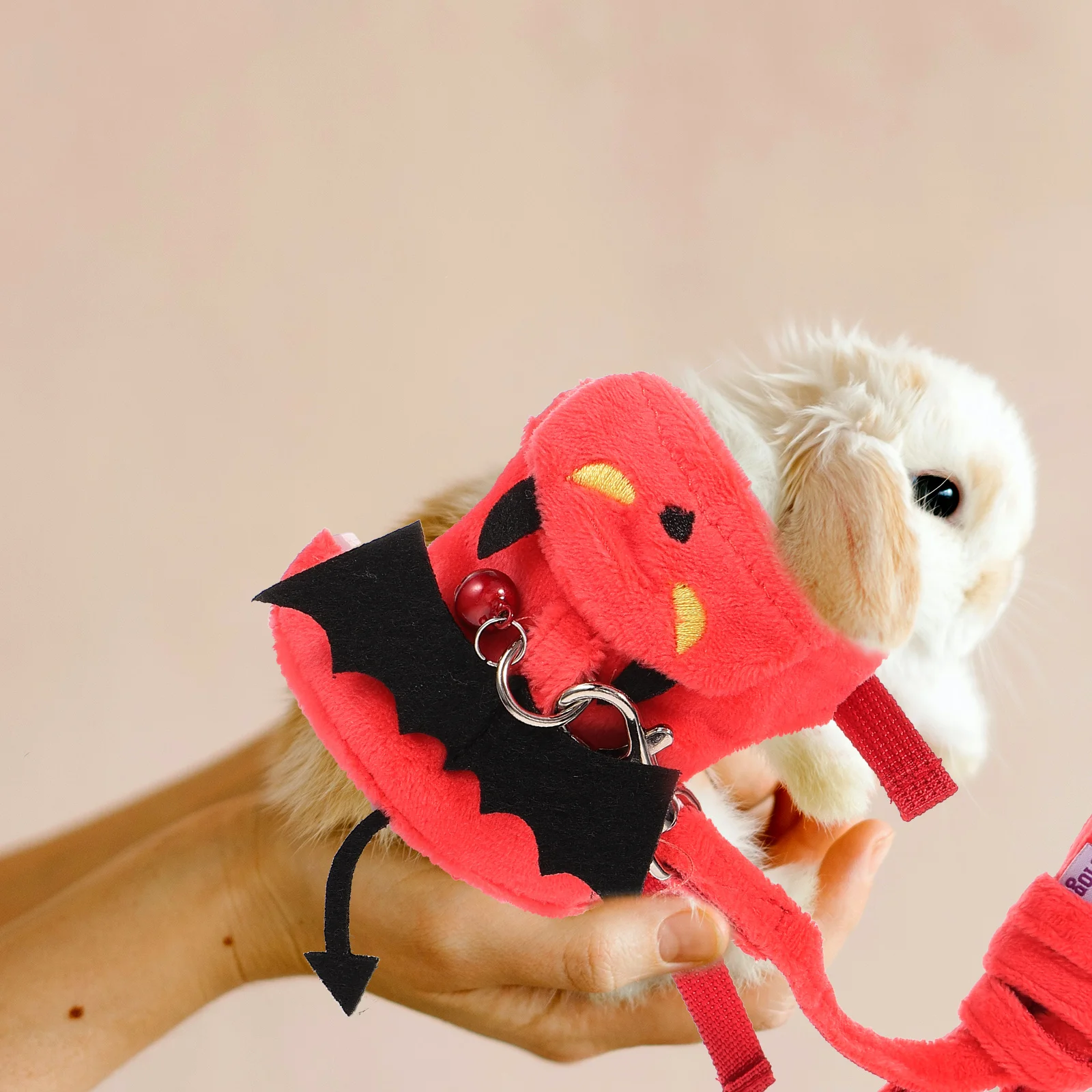 

Pet Harness Adjustable Small Pets Traction Rope Ferret Rabbit Guinea Pig Novelty Ferret Leash Vintage Red Cat Dog Supplies