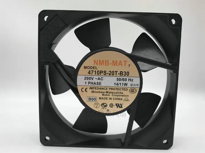 

Free shipping original NMB-MAT 12025 4710PS-20T-B30 220V 14/11W 12cm plug-in fan