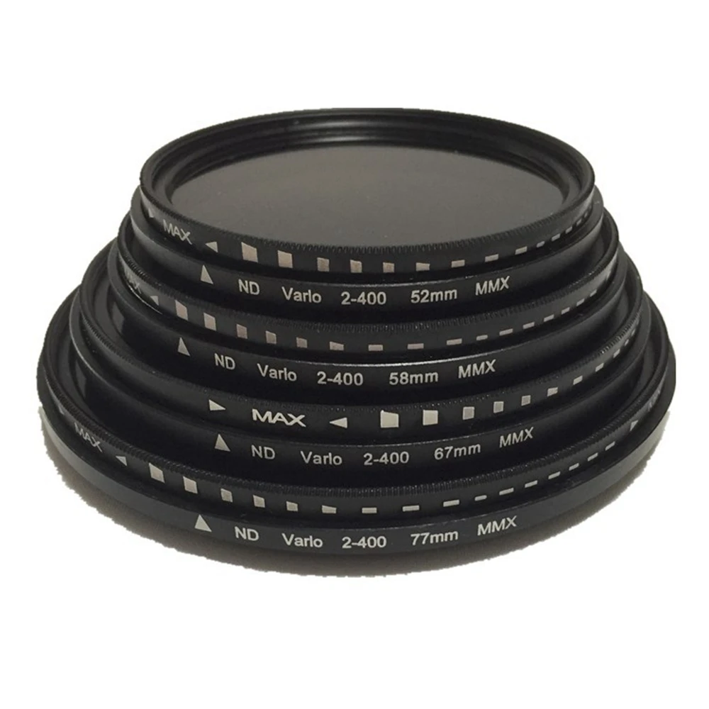 

AT48-ND2-400 Neutral Density Fader Variable ND Filter Adjustable Filter For Nikon For Canon For Sony Camera Lens